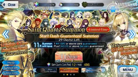 fgo start dash.